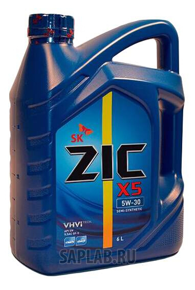 Купить ZIC 172621 Моторное масло Zic X5 5W-30 6л