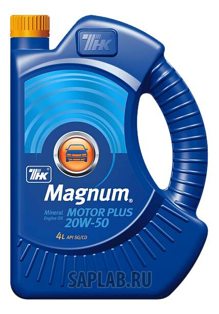 Купить РОСНЕФТЬ 40614542 Моторное масло Роснефть ТНК Magnum Motor Plus 20W-50 4л