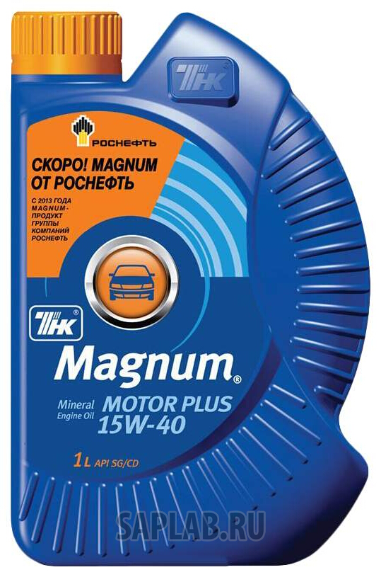 Купить ТНК 40614432 Моторное масло ТНК Magnum Motor Plus 15W-40 1л