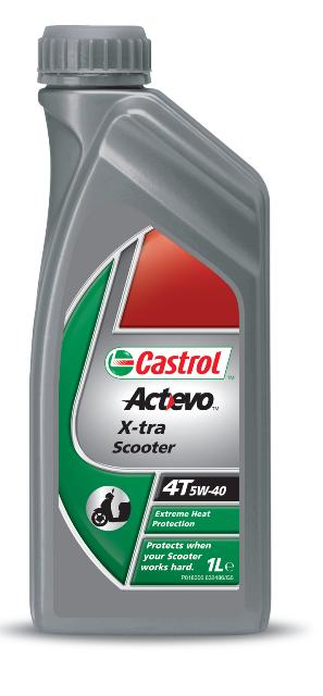 Купить CASTROL 151A76 Моторное масло Castrol Act>evo Scooter 4T 5W-40 1л
