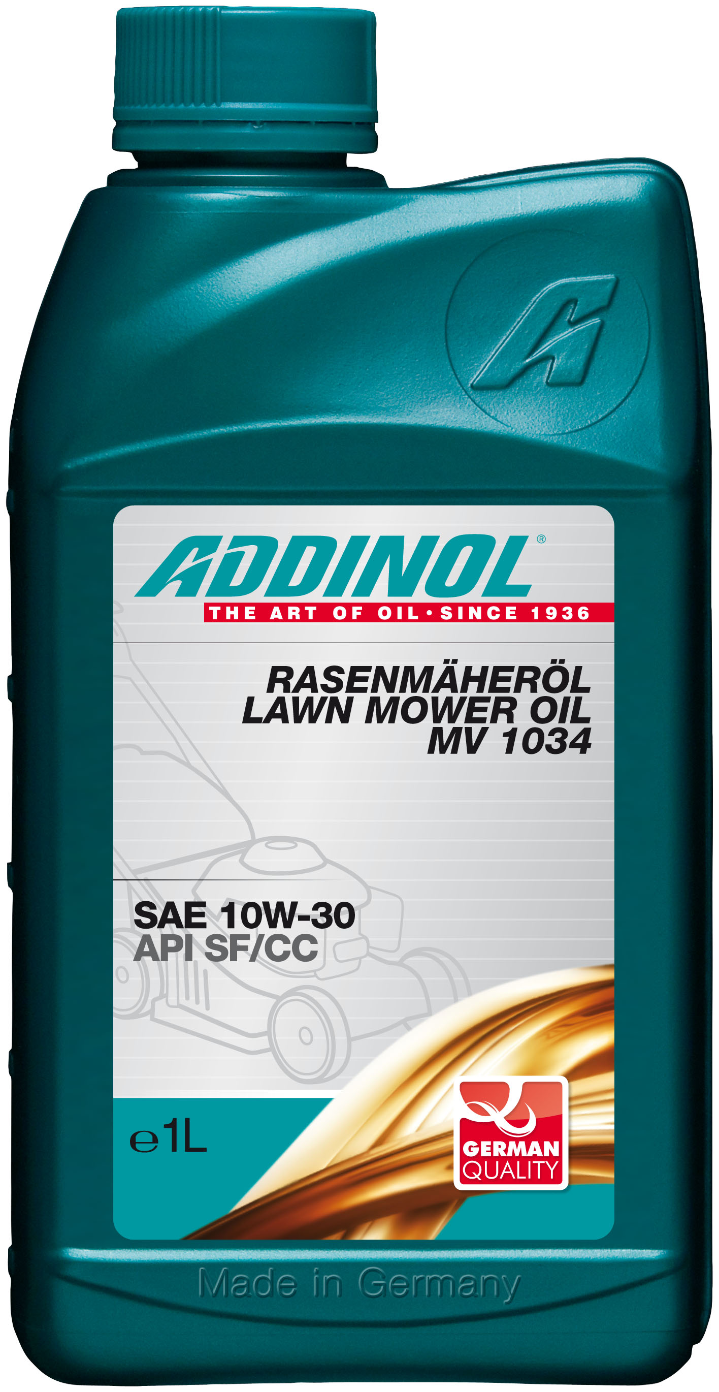 Купить ADDINOL 4014766070746 Моторное масло Addinol Rasenmaherol MV 1034 10W-30 1л