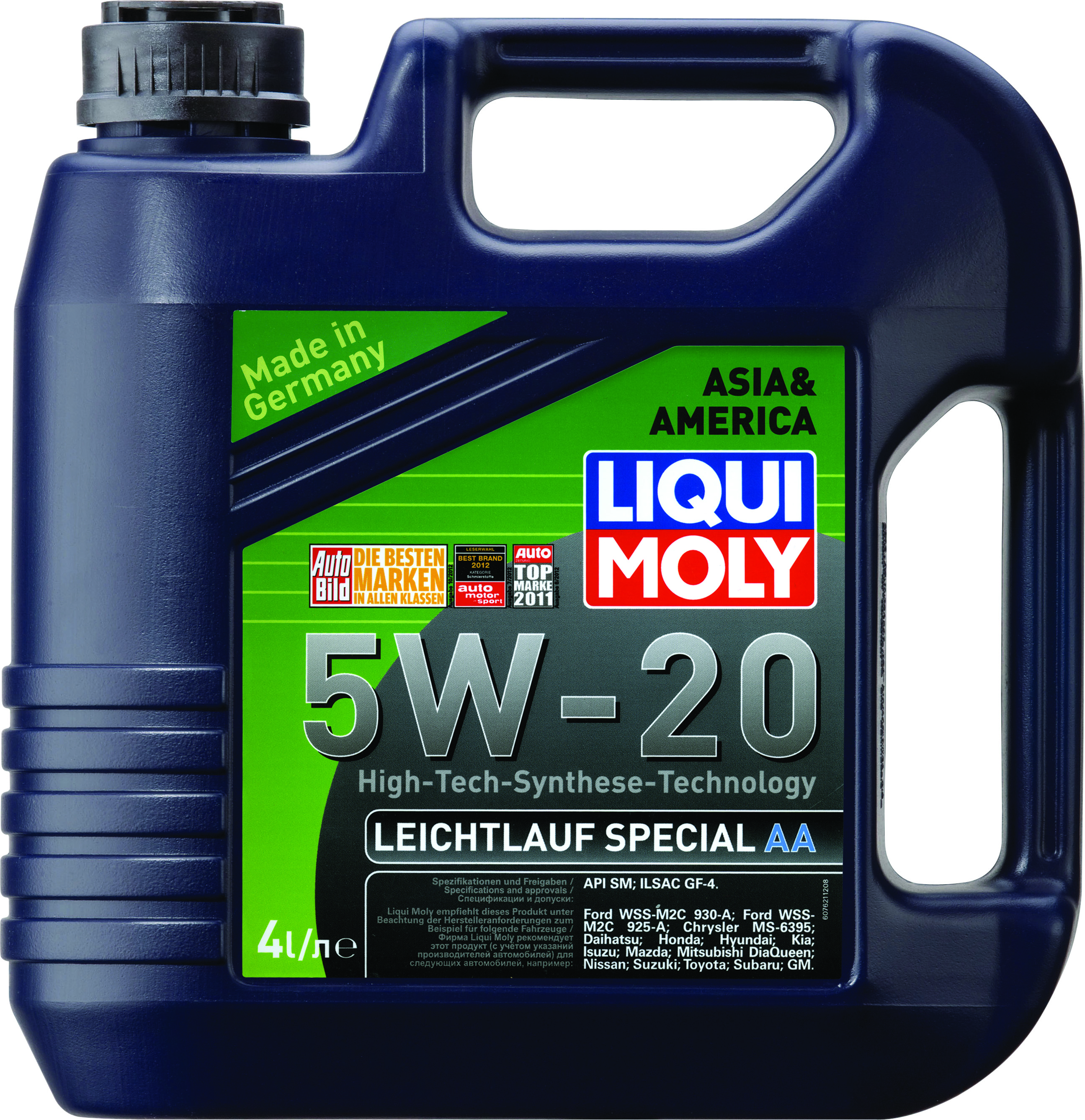 Купить LIQUI MOLY 7621 Моторное масло Liqui moly Special Tec 5w-20 4л