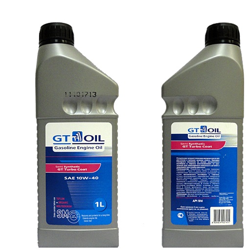 Купить GT OIL 8809059407455 Моторное масло GT-Oil Turbo Coat 10W-40 SM 1л