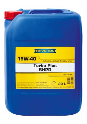 Купить RAVENOL 4014835726123 Моторное масло Ravenol Turbo plus SHPD 15W-40 20л