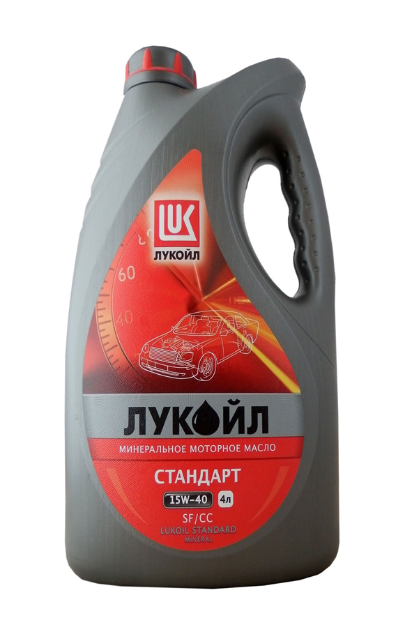 Купить LUKOIL 19435 Моторное масло Lukoil Стандарт SF/CC 15W-40 4л