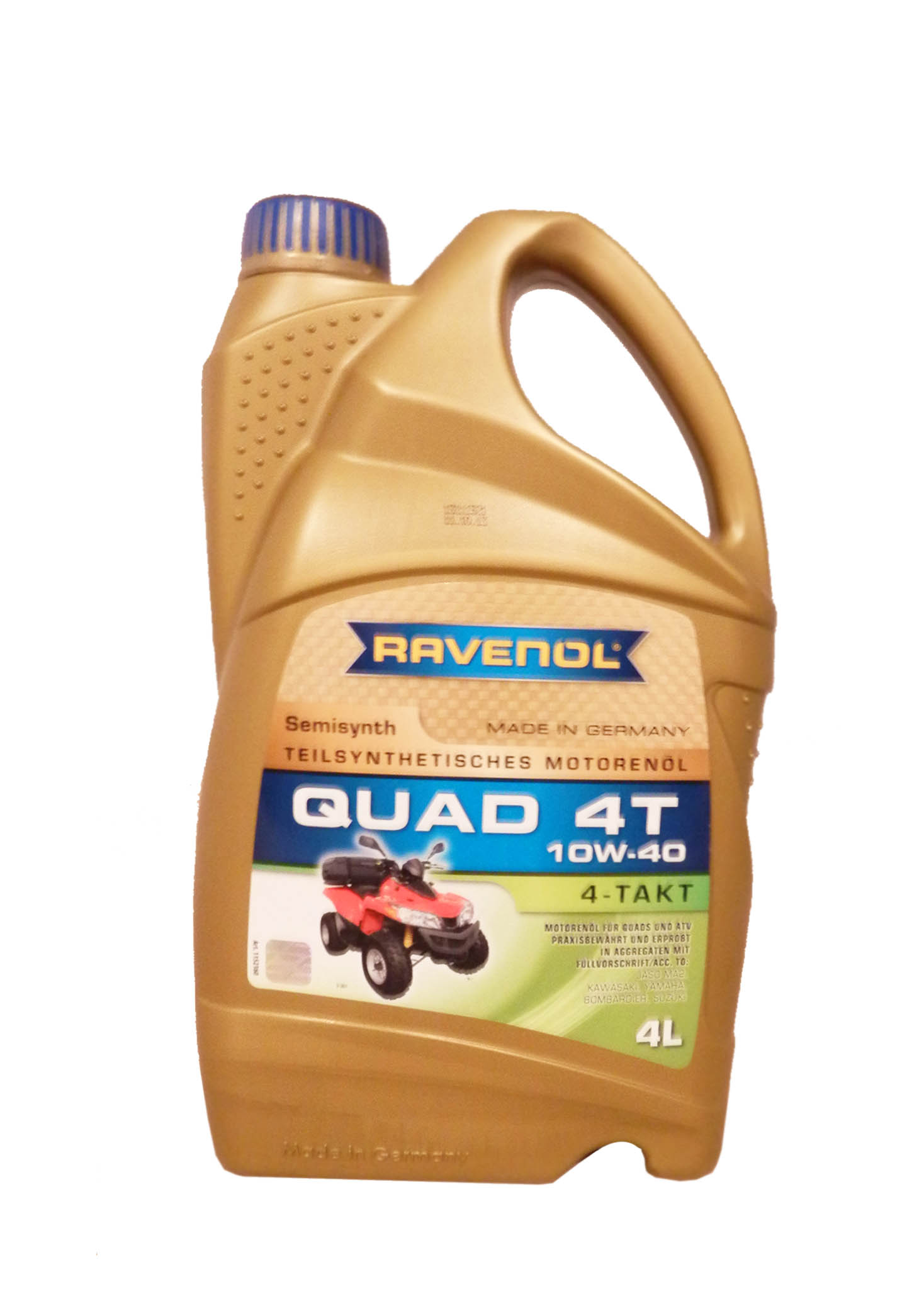 Купить RAVENOL 4014835771192 Моторное масло Ravenol QUAD 4T SAE 10W-40 4л