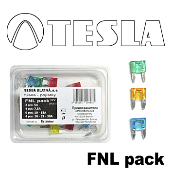 Купить Tesla FNLPACK Предохранитель плоский MINI c индикатором LED 30 шт/кор.  в ассорт.