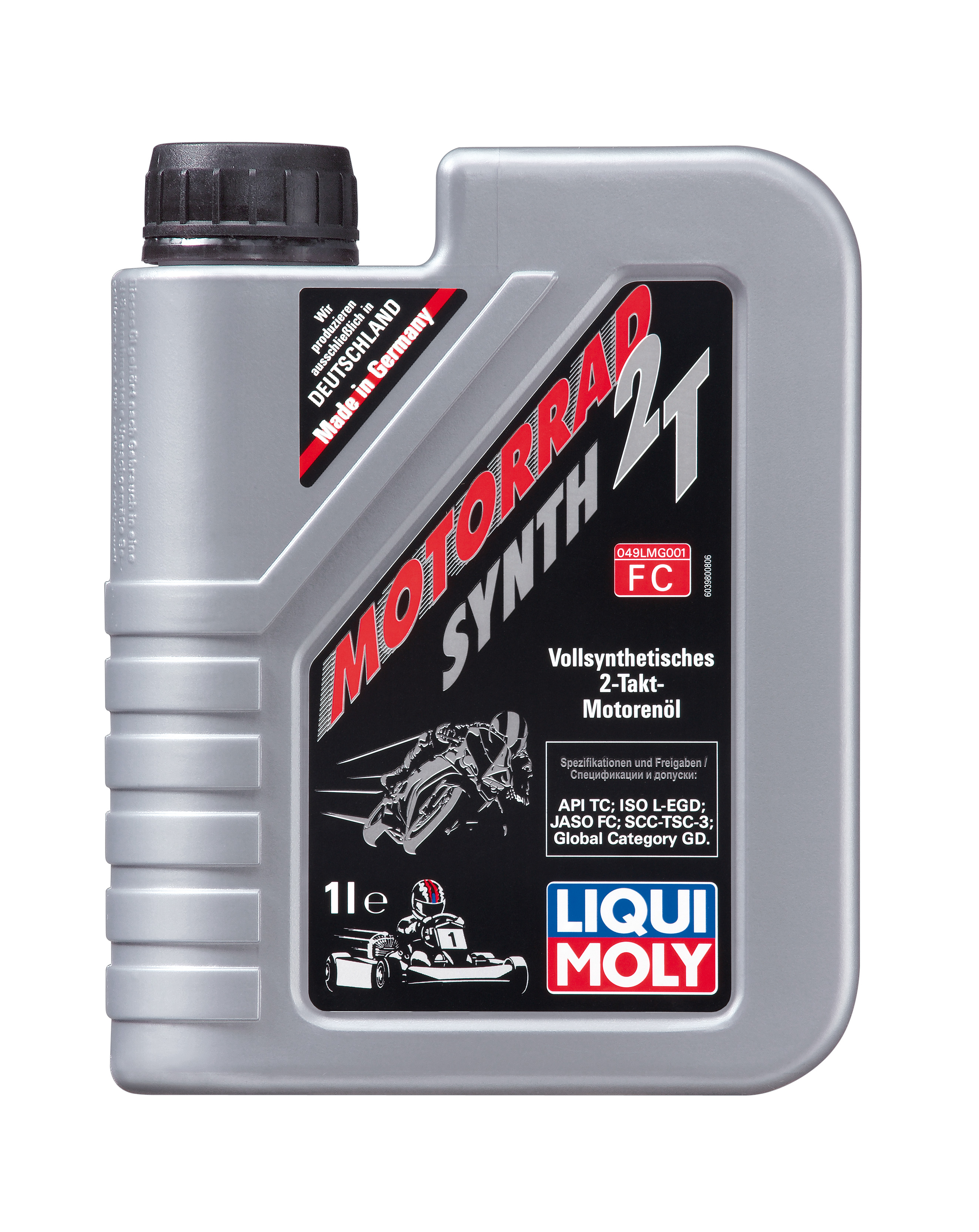 Купить LIQUI MOLY 3980 Моторное масло Liqui moly Motorbike 2T Synth Street Race TD 10W-30 1л