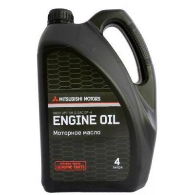 Купить MITSUBISHI MZ320191 Моторное масло Mitsubishi Genuine Oil 0W-20 4л