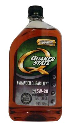 Купить QUAKER STATE 073102046825 Моторное масло QUAKER STATE Enhanced Durability SAE 5W-20 (0,946л)