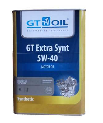 Купить GT OIL 8809059407417 Моторное масло GT-Oil Extra Synt 5W-40 4л
