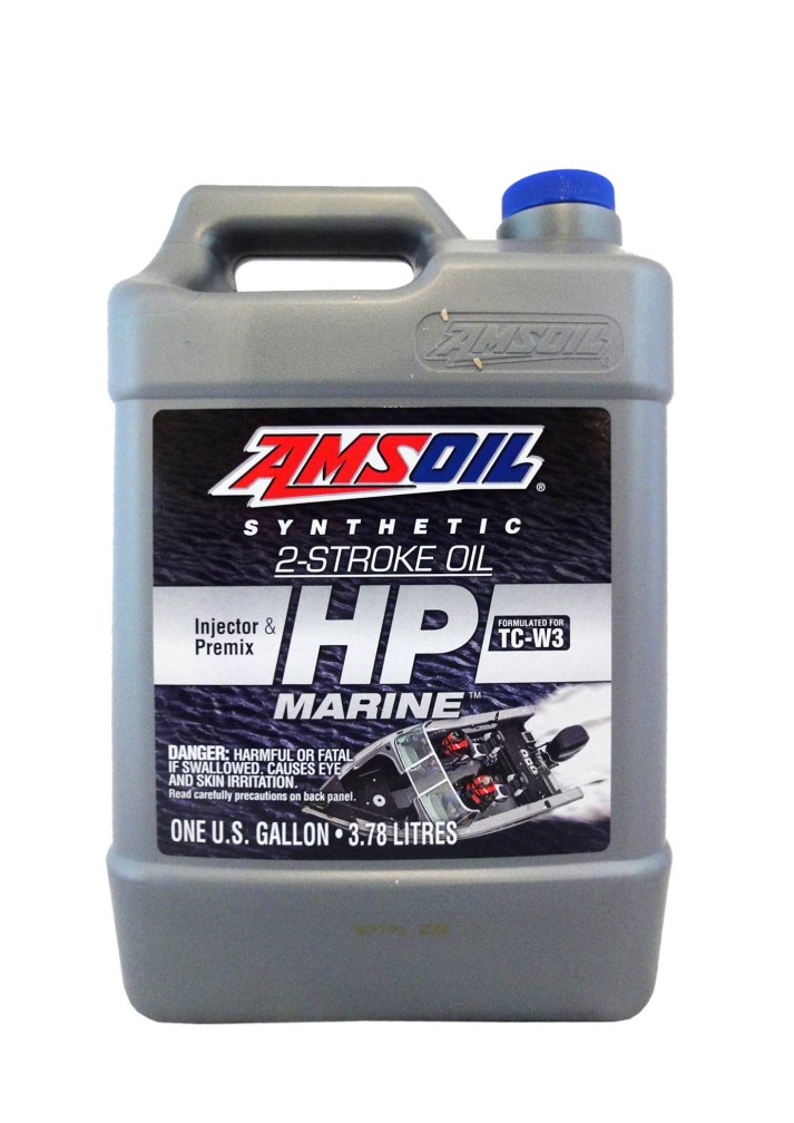 Купить AMSOIL HPM1G Моторное масло Amsoil HP Marine 2-Stroke ASTM D445 3,784л