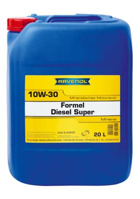 Купить RAVENOL 4014835726222 Моторное масло Ravenol Formel Diesel Super 10W-30 20л