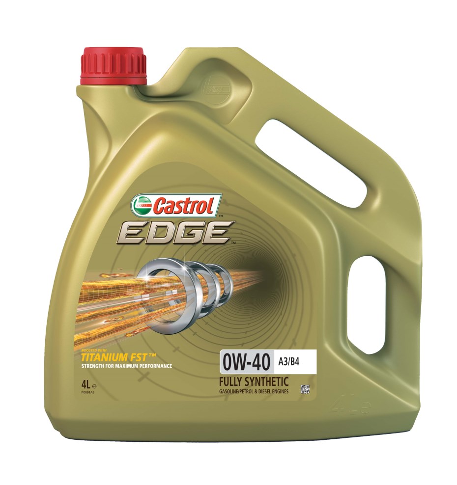 Купить CASTROL 15338D Моторное масло Castrol Edge 0W-40 4л