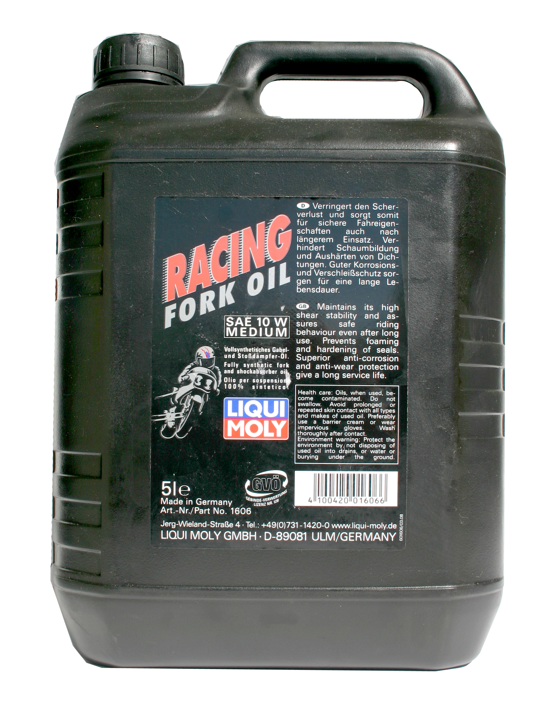 Купить Liqui moly 1606 Масло для вилок и амортизаторов Racing Fork Oil Medium SAE 10W
