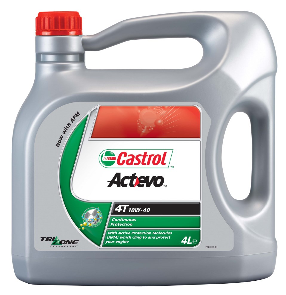 Купить CASTROL 151A83 Моторное масло Castrol Act Evo 4T 10W-40 4 л