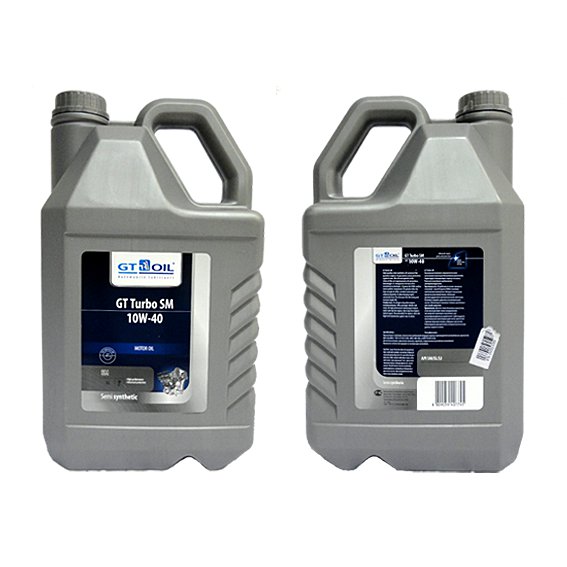 Купить GT OIL 8809059407745 Моторное масло GT-Oil Turbo SM 10W-40 6л