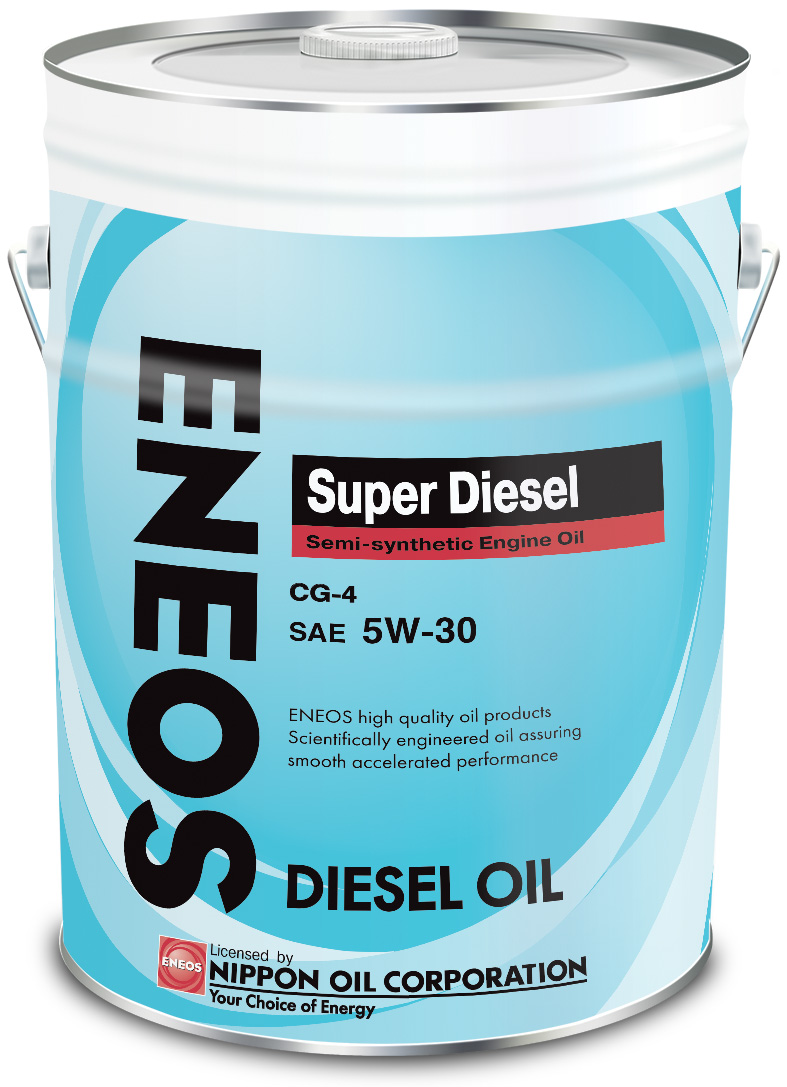 Купить ENEOS OIL1332 Моторное масло Eneos Super Diesel Semi-Synthetic 5W-30 20л