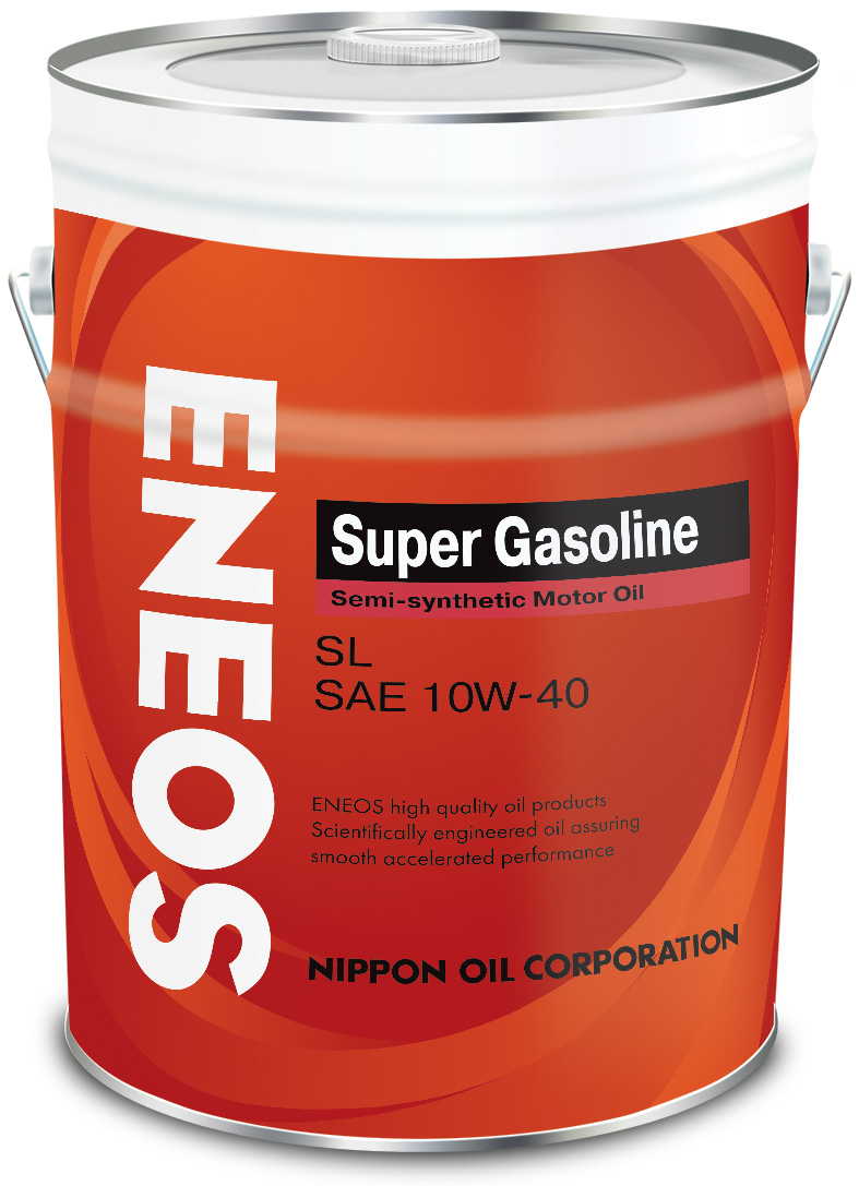 Купить ENEOS OIL1356 Моторное масло Eneos Super Gasoline SL Semi-Synthetic 10W-40 20л