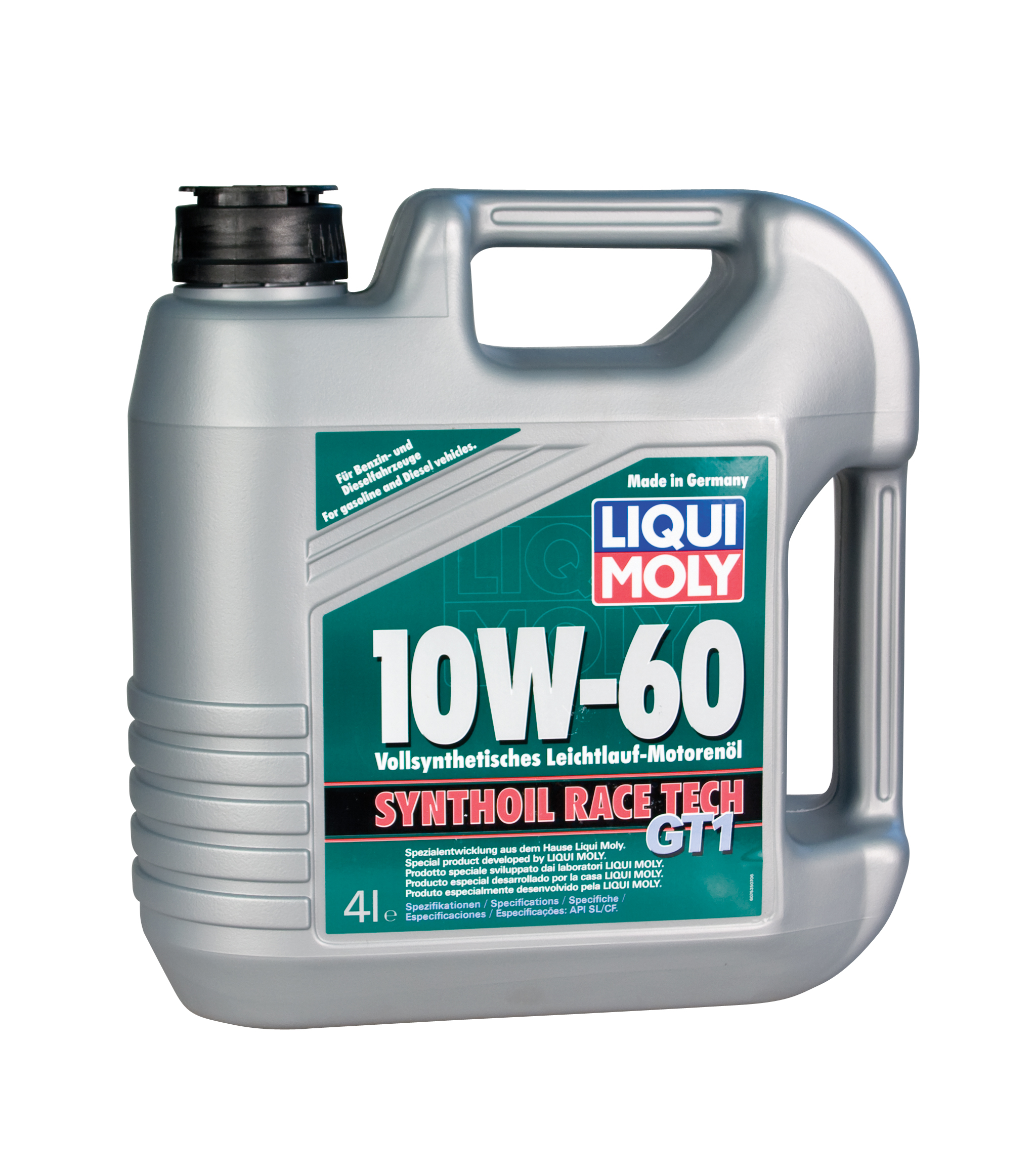 Купить LIQUI MOLY 7535 Моторное масло Liqui moly Synthoil Race Tech GT1 10W-60 4л