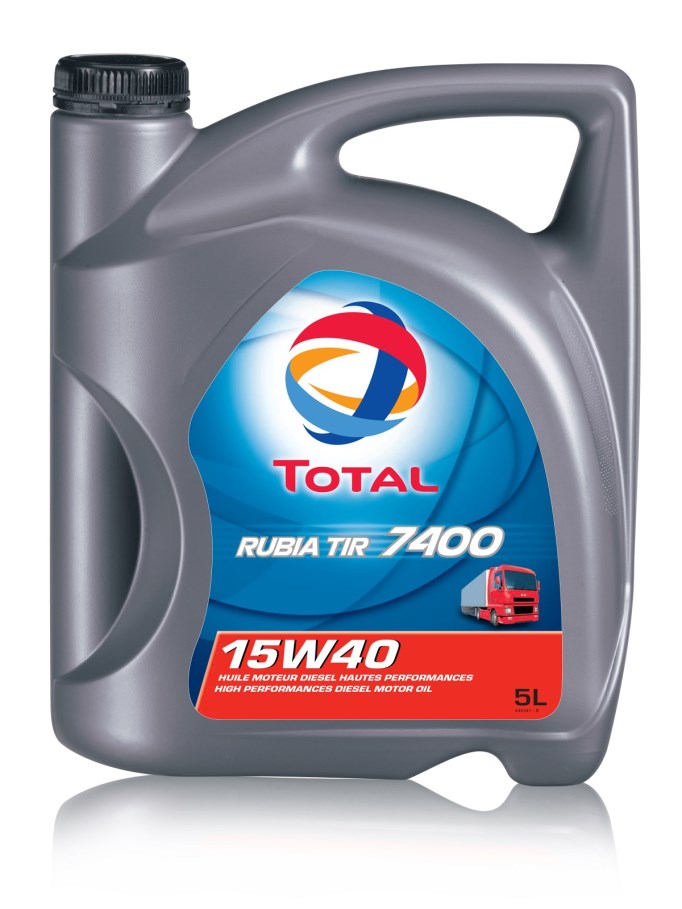 Купить TOTAL 148585 Моторное масло Total Rubia TIR 7400 15W-40 5л