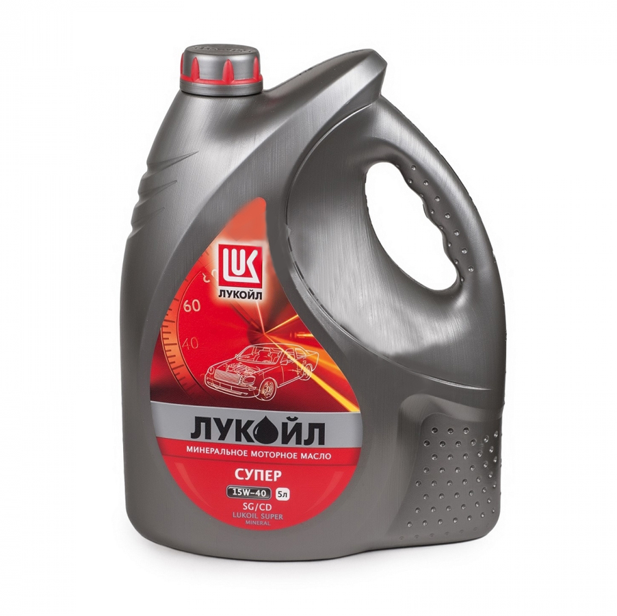 Купить LUKOIL 19196 Моторное масло Lukoil Супер SG/CD 15W-40 5л