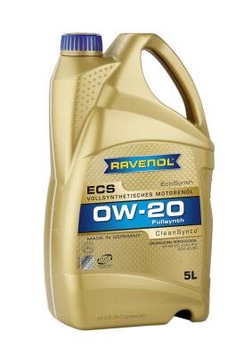 Купить RAVENOL 4014835718555 Моторное масло Ravenol ECS EcoSynth SAE 0W-20 5л