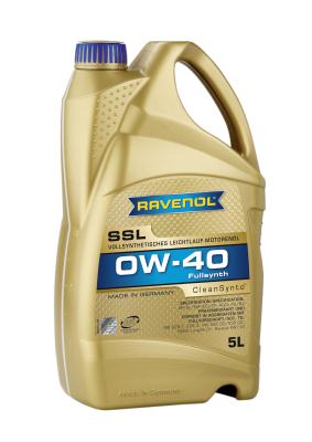 Купить RAVENOL 4014835718753 Моторное масло Ravenol Super Synthetik Oel SSL SAE 0W-40 5л