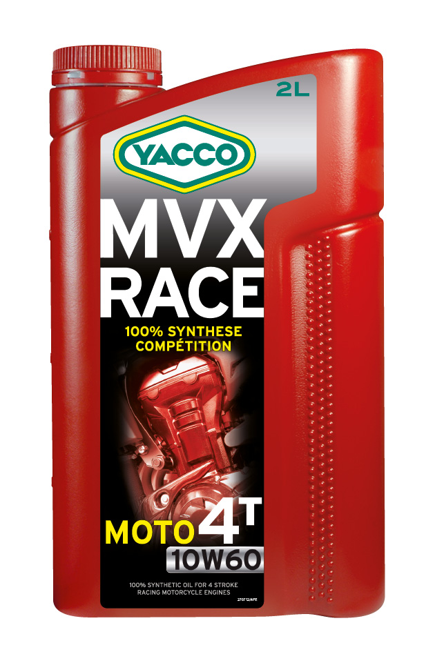 Купить YACCO 332124 Моторное масло Yacco MVX RACE 4T SL 10W-60 2л