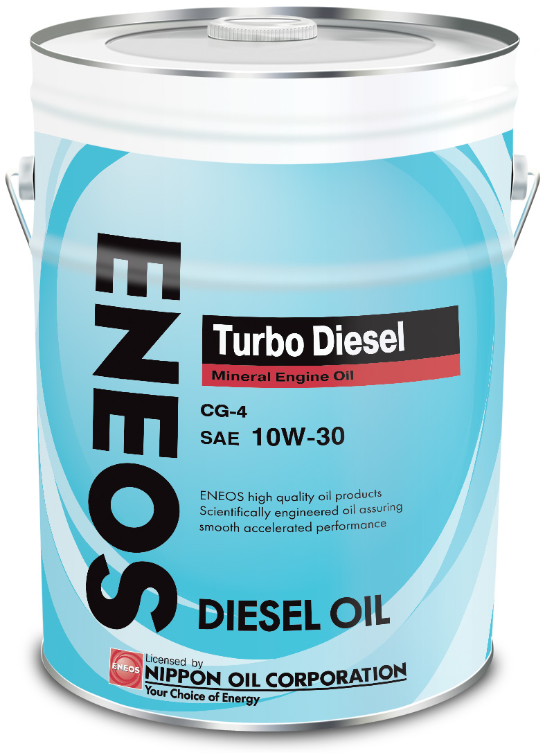 Купить ENEOS OIL1424 Моторное масло Eneos Turbo Diesel CG 10W-30 20л