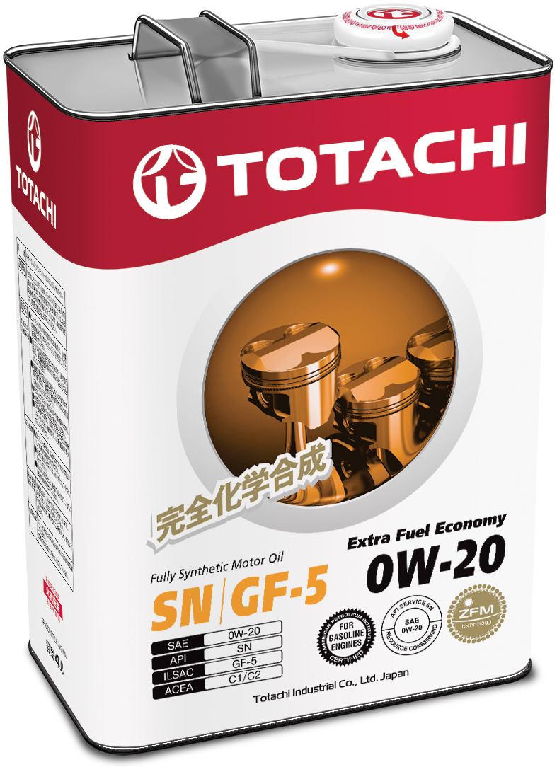 Купить TOTACHI 4562374690622 Моторное масло Totachi Extra Fuel Fully Synthetic SN 0W-20 4л