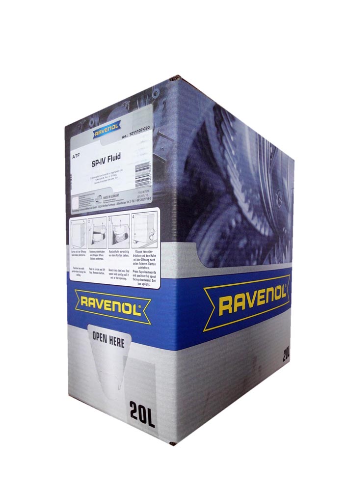 Купить Ravenol 4014835785021 Трансмиссионное масло  ATF SP-IV Fluid (20л)