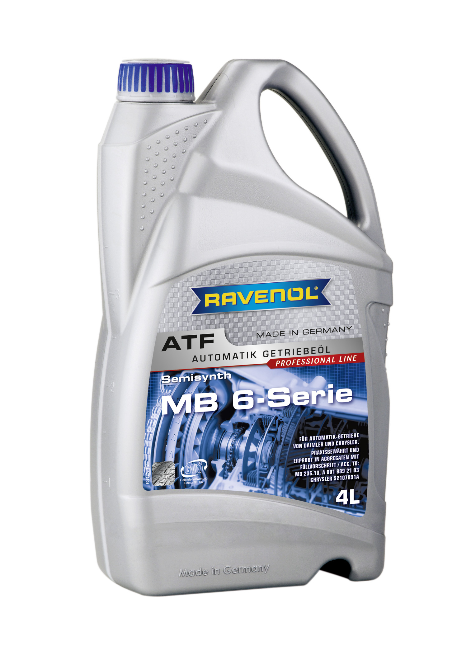 Купить Ravenol 4014835733398 Трансмиссионное масло  ATF MB 6-Serie (4л) new