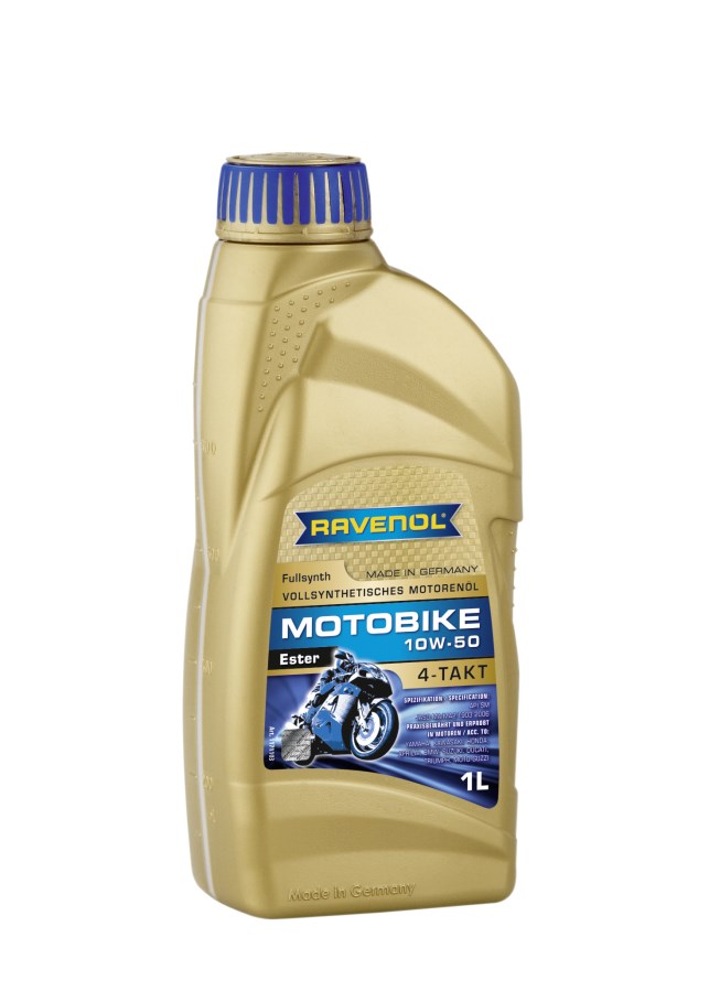 Купить RAVENOL 4014835730816 Моторное масло Ravenol Motobike 4-T Ester 10W-50 1л