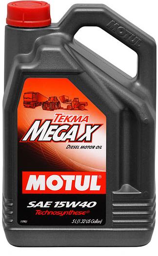Купить MOTUL 100169 Моторное масло Motul Tekma Mega X 15w-40 5л