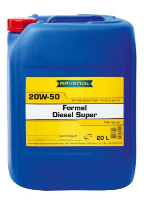Купить RAVENOL 4014835726420 Моторное масло Ravenol Formel Diesel Super 20W-50 20л