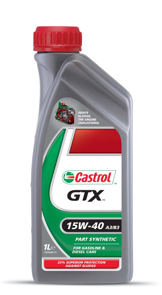 Купить CASTROL 14F733 Моторное масло Castrol GTX 15W-40 1 л