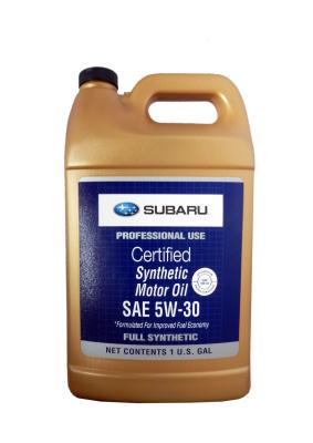 Купить SUBARU SOA427V1415 Моторное масло Subaru Synthetic 5W-30 3,780л