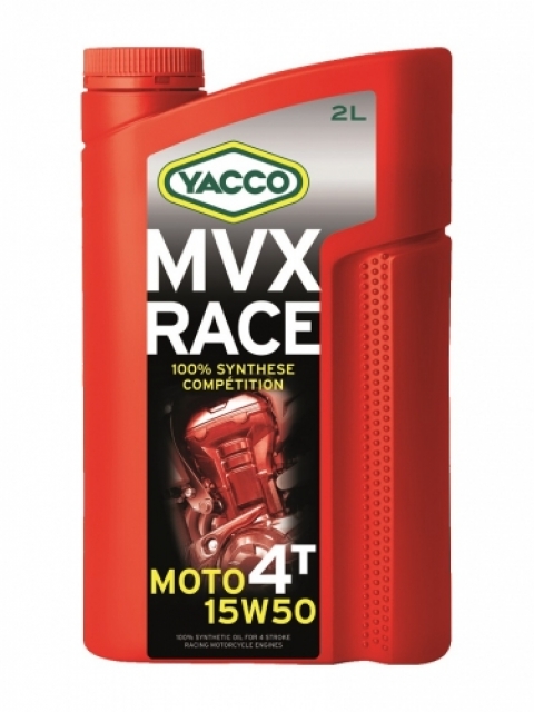 Купить YACCO 332024 Моторное масло Yacco MVX RACE 4T 15W-50 2л