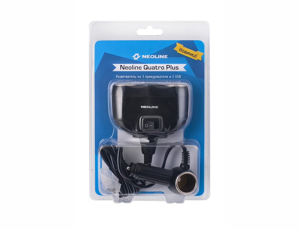 Купить Neoline TD000000528 Разветвитель прикуривателя Neoline Quatro Plus