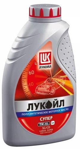 Купить LUKOIL 19194 Моторное масло Lukoil Супер SG/CD 15W-40 1л
