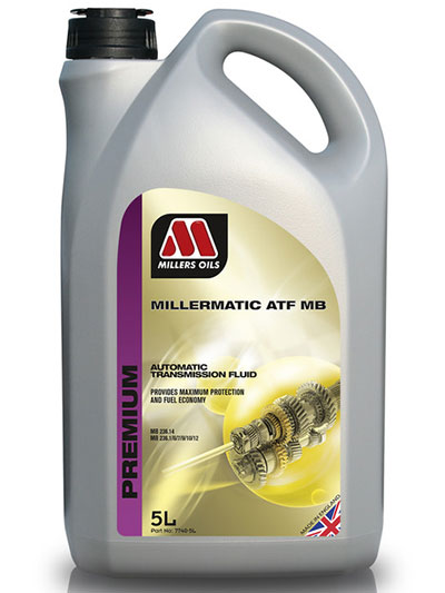 Купить Millers oils 7740GRR Жидкость для автоматических трансмиссий Millermatic ATF MB, 5л