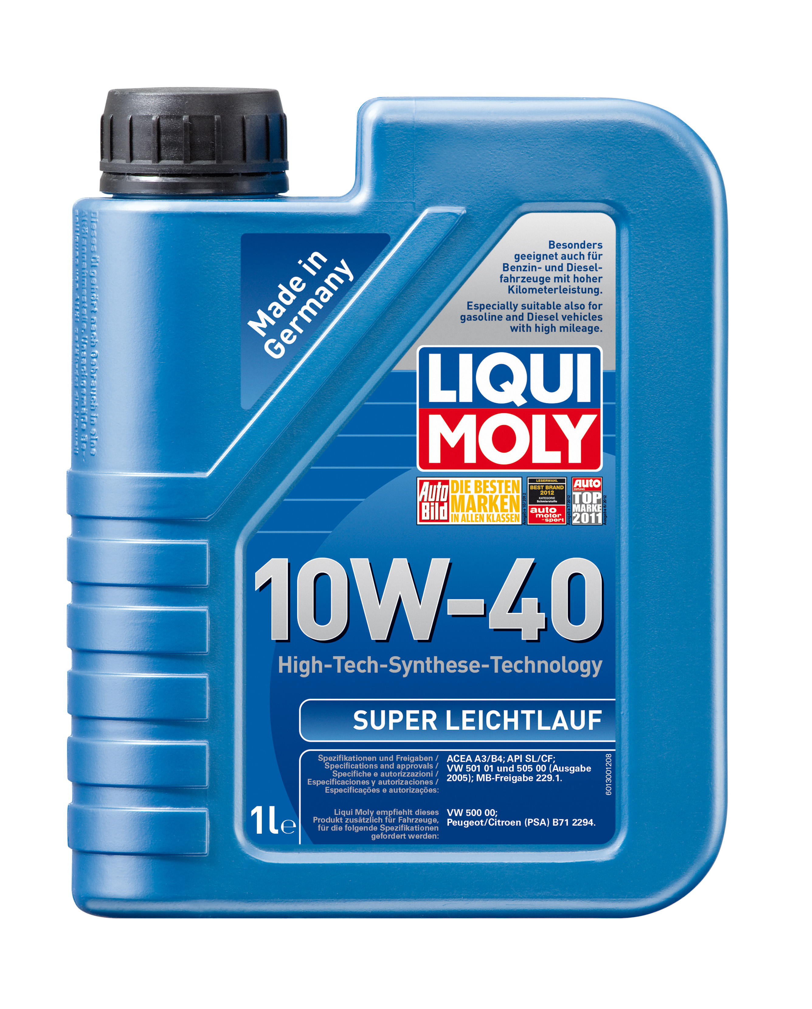 Купить LIQUI MOLY 1928 Моторное масло Liqui moly Super Leichtlauf 10W-40 1л